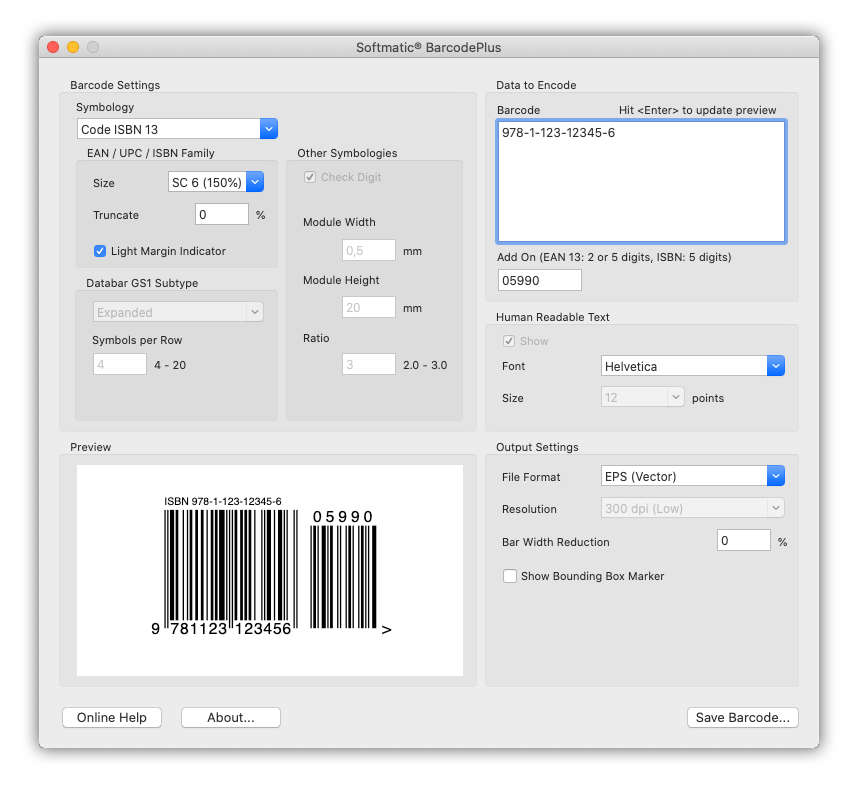 free barcode download for mac